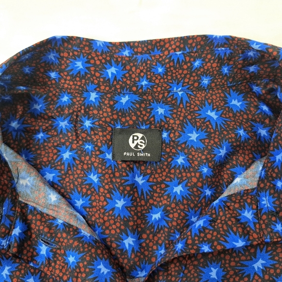 PS Paul Smith Shirt-Dress with Pow Print Size 38 (S) - Picture 7 of 14